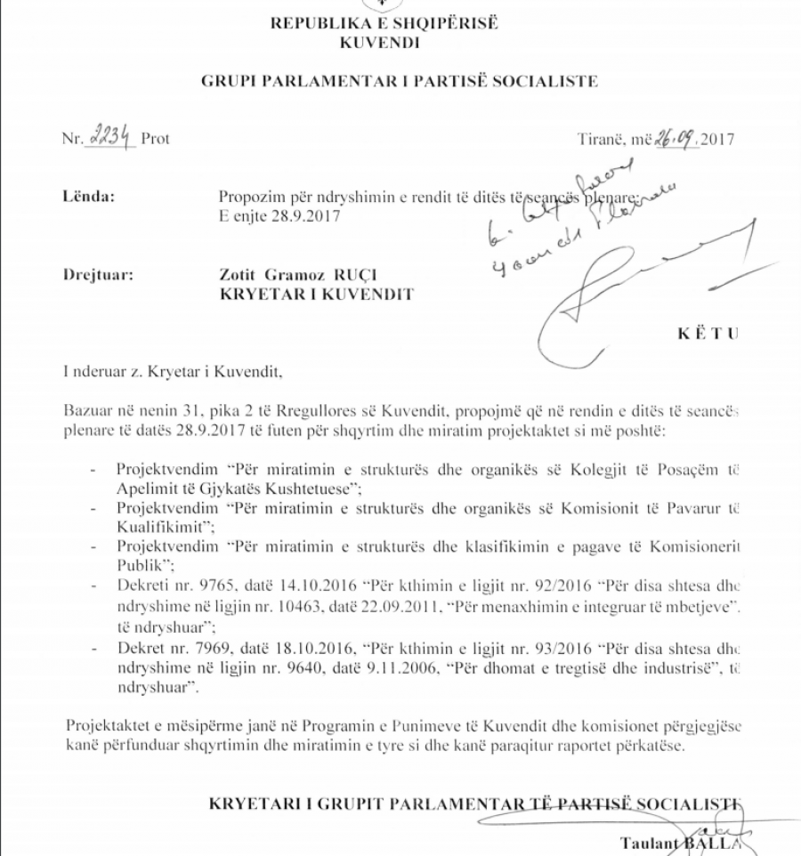 FOTO/ Mblidhet Kuvendi, pritet debat për organet e Vettingut dhe ndalimin e importit të mbetjeve