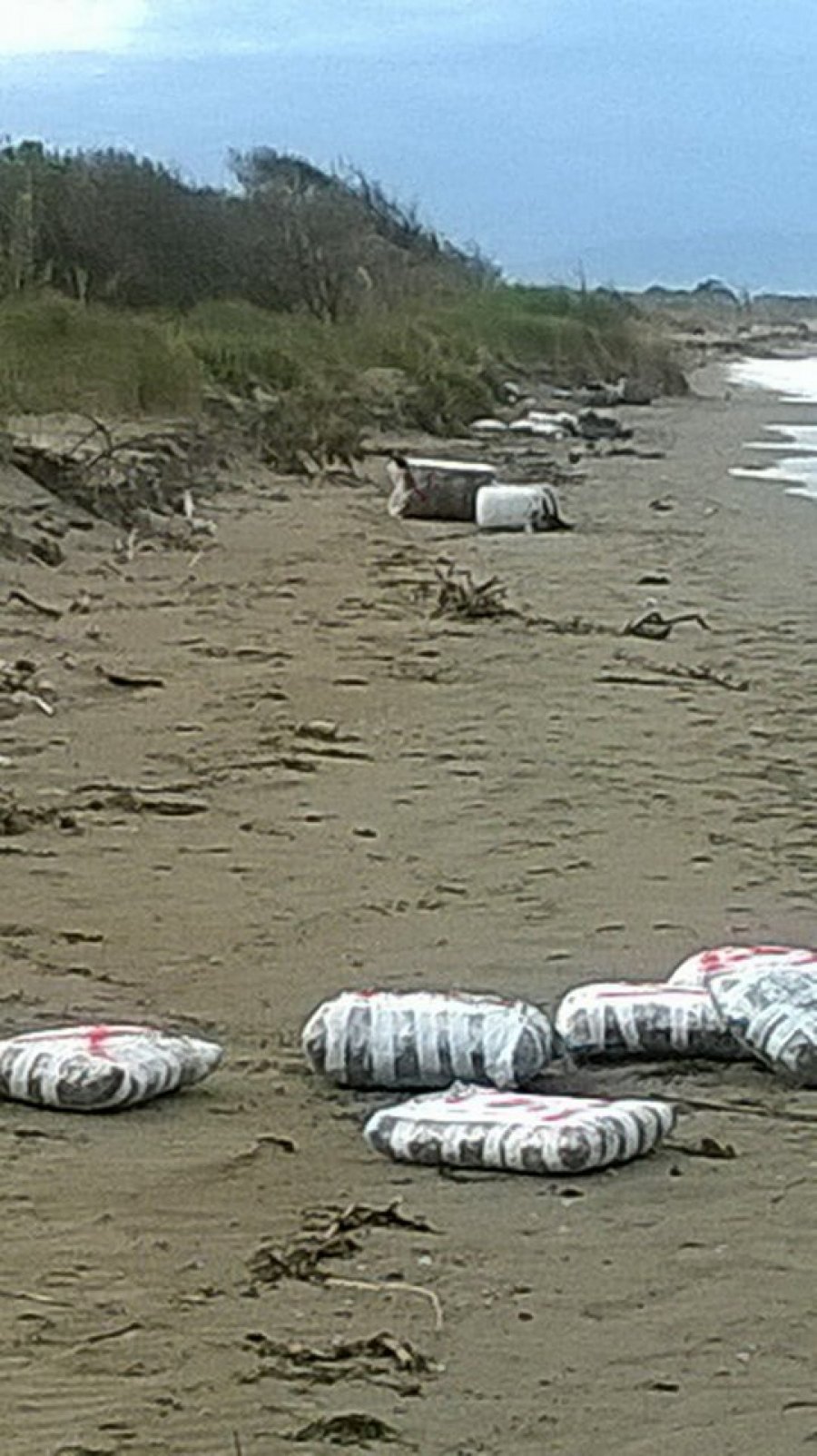 FOTO/ Vlorë, zhvillohet operacion antidrogë, sekuestrohet veliera me 1 ton kanabis