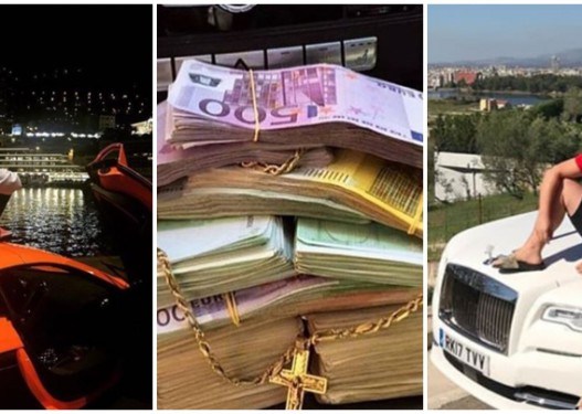 FOTO & VIDEO/ Jeta e shthurur e pasanikëve të Tiranës, luks dhe tufa me para