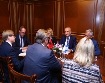 Presidenti Meta takon Ministrin e Jashtëm të Finlandës