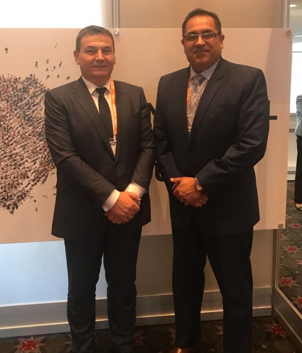 FOTO/ Siguria në vend, kreu i policisë Haki Çako takon zyrtarin e lartë të SHBA