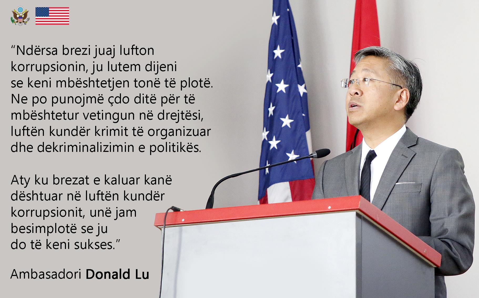 DONALD LU */ Dy fjalë në lidhje me polemikat aktuale rreth ish-Ministrit të Brendshëm Saimir Tahiri