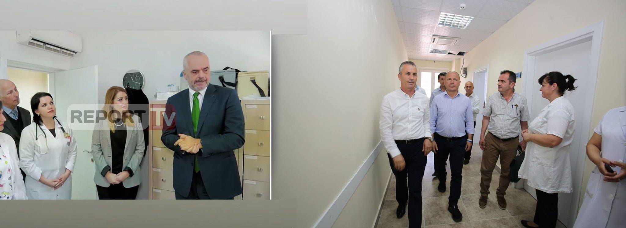 FOTO GALERI/ Kamëz, Edi Rama ri-inauguron Qendrën Shëndetësore, të inaugurua me parë nga Xhelal Mziu