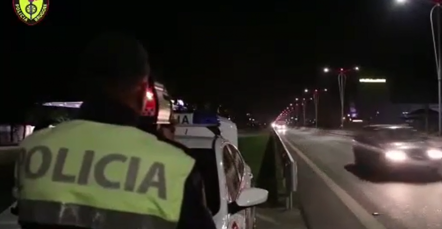 VIDEO/ Policia superaksion në Tiranë, 1500 gjoba dhe arrestime të shoferëve të dehur