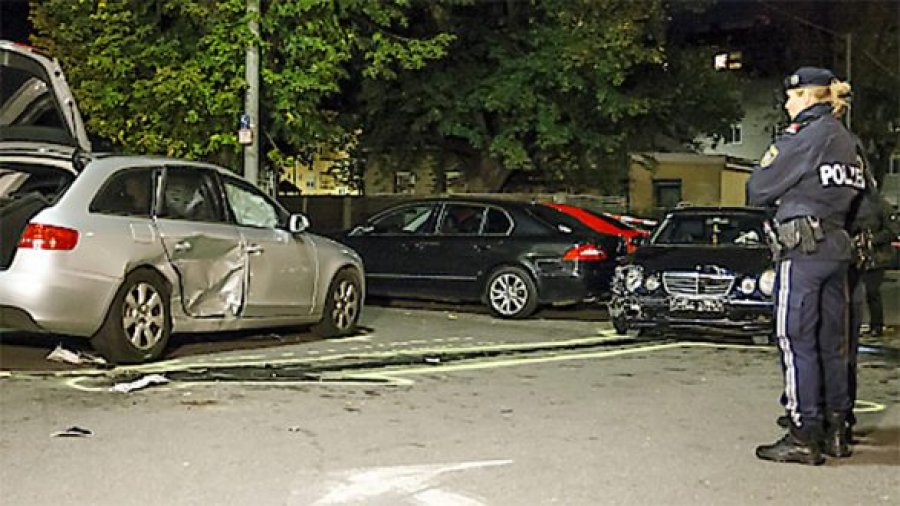 Sherr mes shqiptarëve në Graz, 6 persona të plagosur