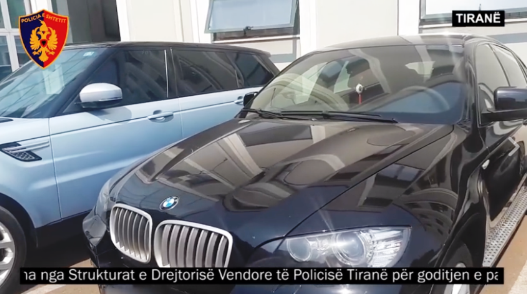 Tiranë, sekuestrohen katër automjete luksoze kontrabandë