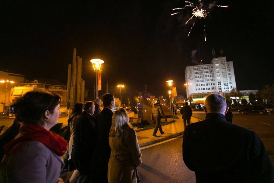 FOTO GALERI/ Basha në Shkodër, 2 orët më speciale të 105 vjetorit të Ditës së Pavarësisë