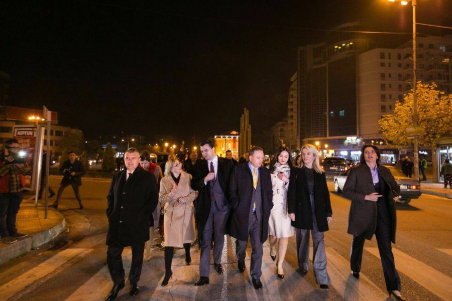 FOTO GALERI/ Basha në Shkodër, 2 orët më speciale të 105 vjetorit të Ditës së Pavarësisë