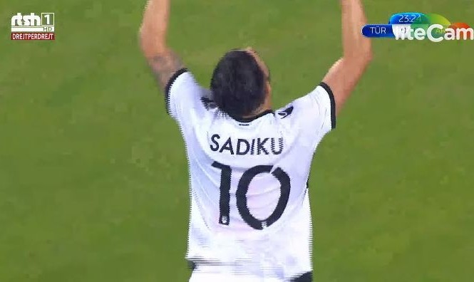 FUTBOLL/ Miqësorja me Turqinë, Sadiku dyfishon avantazhin për Shqipërinë