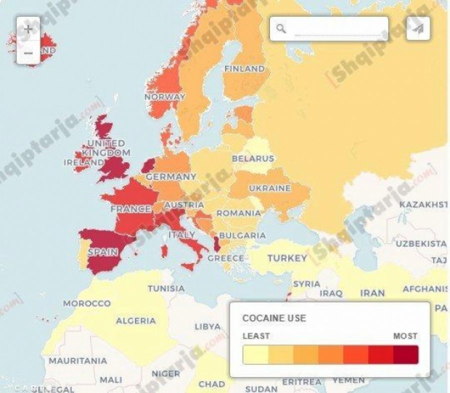 FOTO GALERI/ Alarmi i OKB: Për përdorimin e kokainës Shqipëria mban vendin e parë në botë