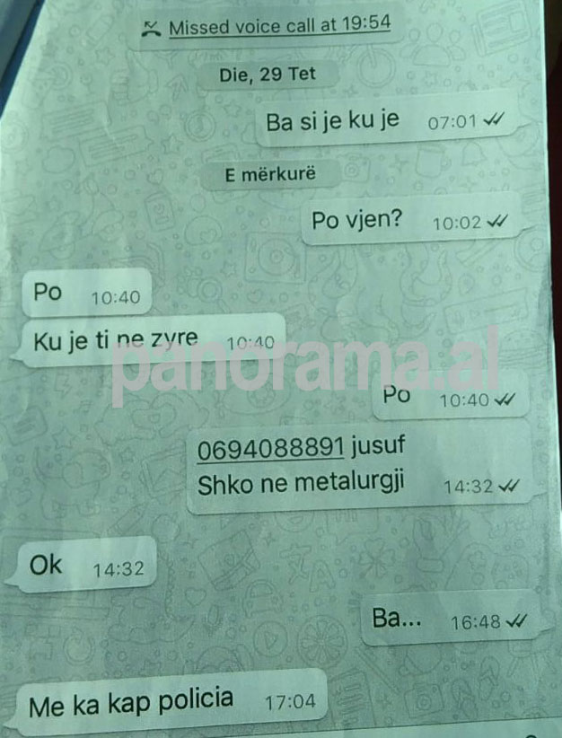 FOTO GALERI/ “Ba, më ka kap policia”, ja biseda e Orest Sotës me të atin…