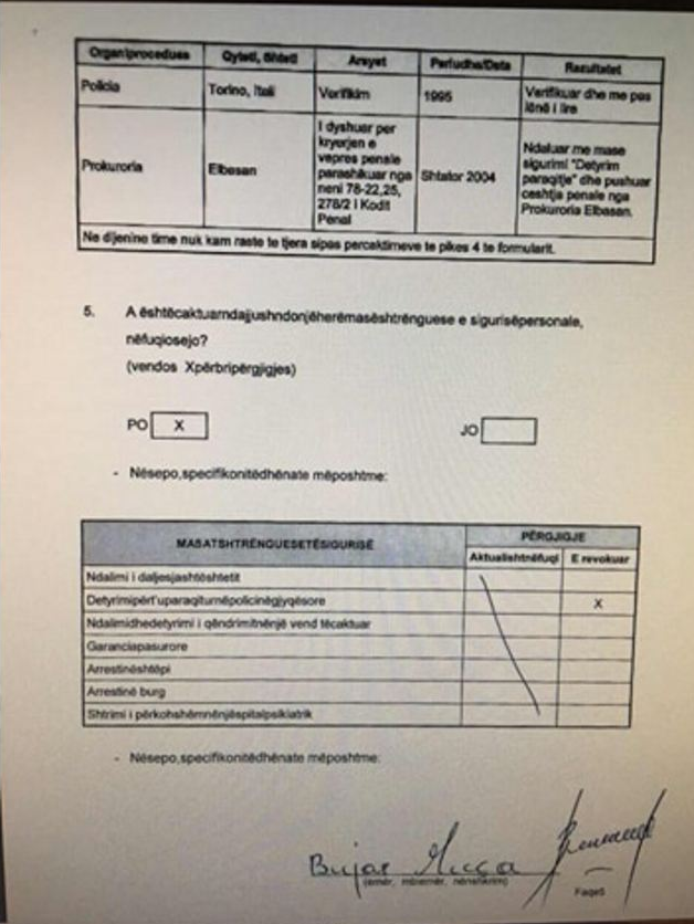 VETËDEKLARIMI/ Deputeti “i dorëhequr” i PDIU-së, nuk mban mend ku dhe kur ka lindur