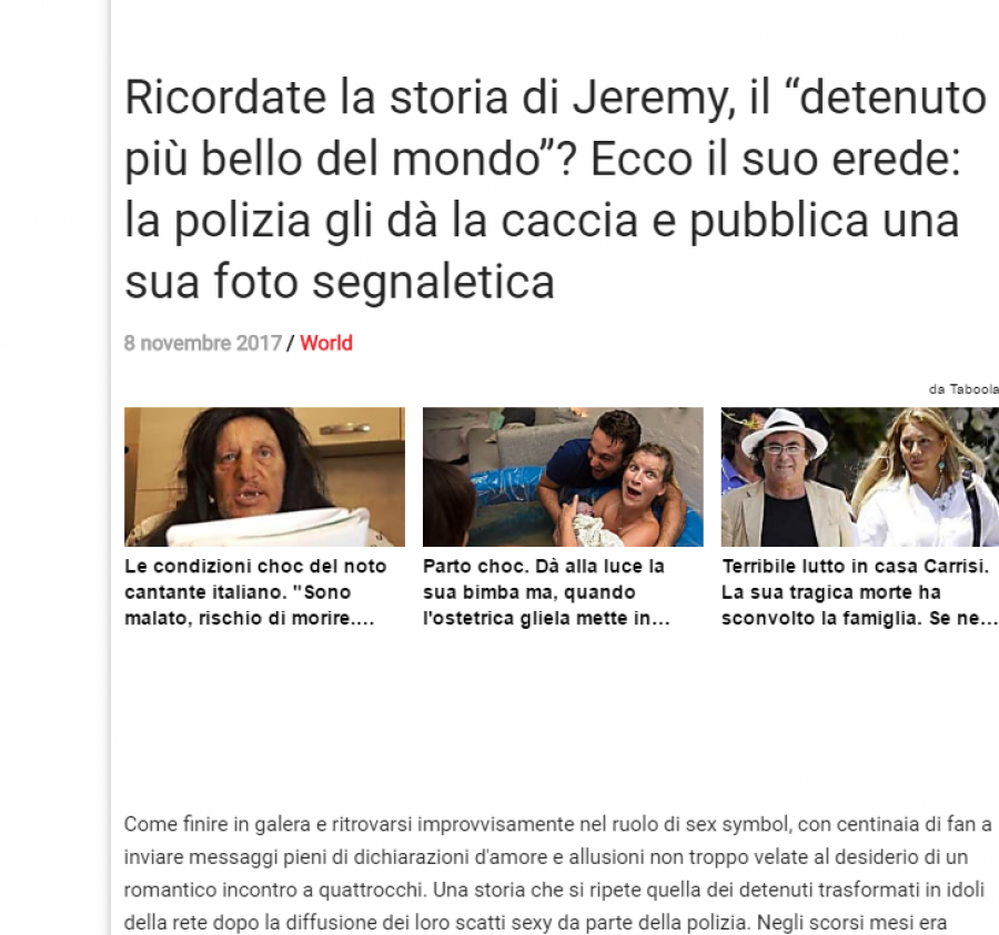 EMRI & FOTO LAJM/ “Çmenden” femrat! Tashmë një shqiptar  i burgosuri më seksi në botë