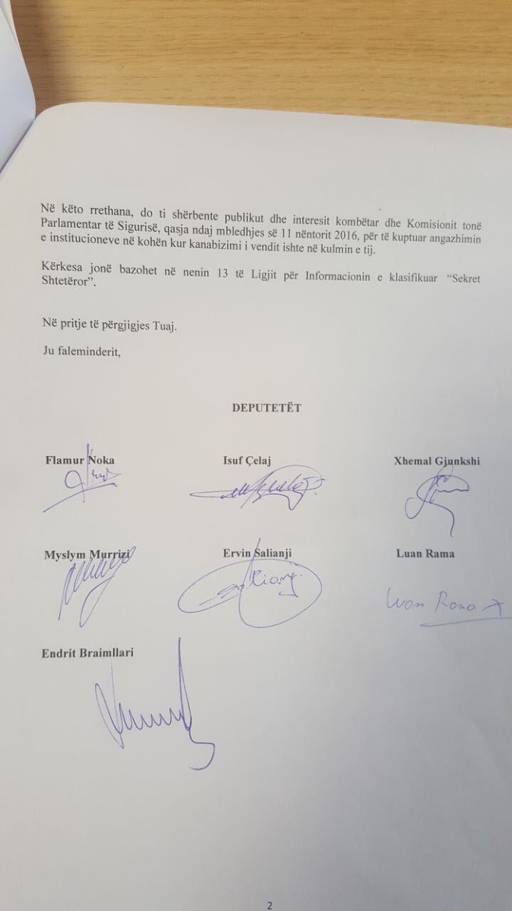 FOTO/ PD-LSI letër Metës: Deklasifiko të dhënat e mbledhjes së 11 nëntorit