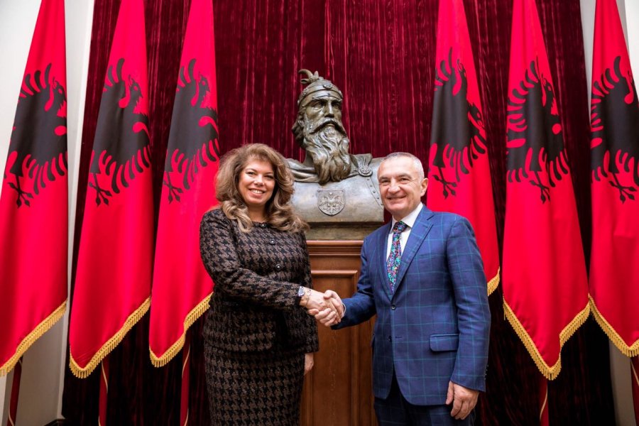 Presidenti Meta pret në takim zv/presidenten e Bullgarisë, ja çfarë u diskutua