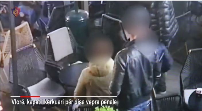 VIDEO/ I rrezikshmi i Vlorës kapet në kafe te “Astiri”, ka plagosur tre persona