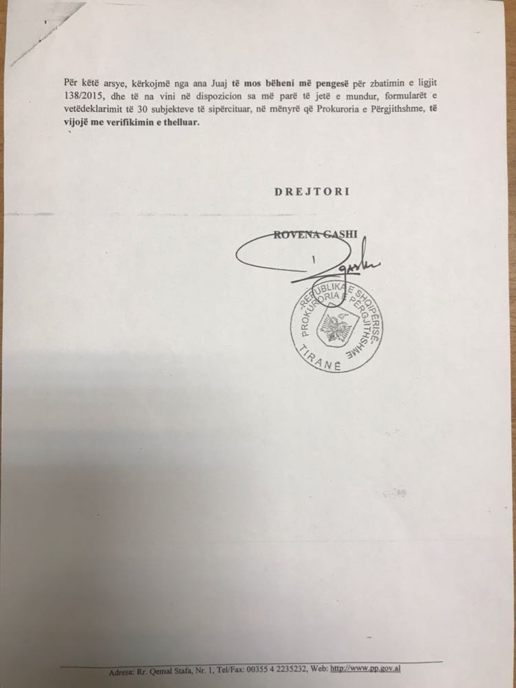 LETRA/ PS sërish blof me “shkarkimin” e Zgurit, KQZ e Denar Bibës ka “certifikuar” Agron Kapllanajn “të pastër”