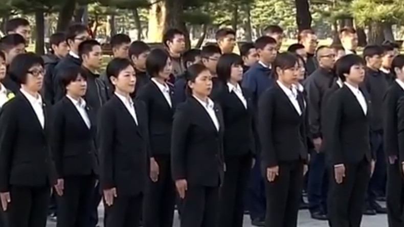 FOTO GALERI/ Japonia, një skuadër femrash për mbrojtjen e Melani Trump