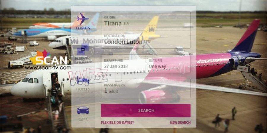 Lajm i mirë për shqiptarët në Angli: Në 2018 do të nisin fluturimet low-cost Tiranë-Londër