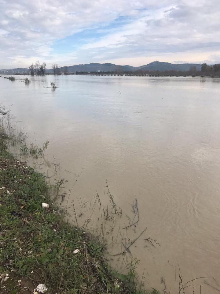 FOTO GALERI/ Meçorapaj në terren: Novosela e përmbytur, rrëshqitje dherash në rrethina
