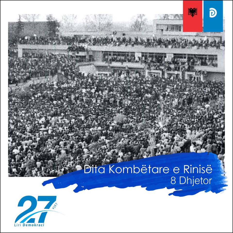 ‘Gëzuar 8 dhjetorin!’, mesazhi i Bashës: Shqipëria ka nevojë për forcën e Studentëve të Dhjetorit që të mposhtë të keqen