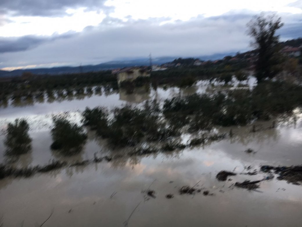 VIDEO/ Pamje katastrofike vijnë nga Ura e Mifolit, Vjosa bëhet zot i tokave dhe banesave në Fier e Vlorë