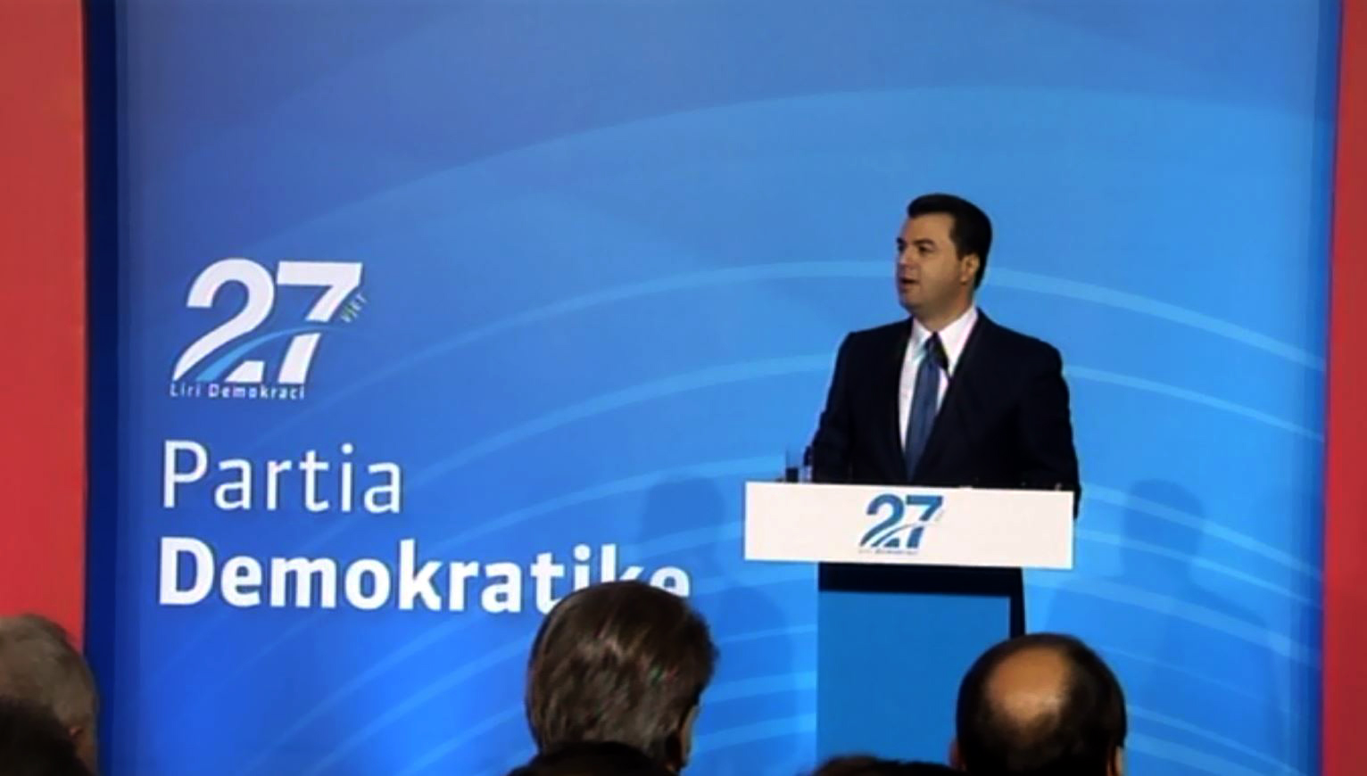 Basha apel në 27-vjetorin e PD-së: Vetëm reflektimi, vizioni, bashkimi dhe beteja do të na çojë në fitore