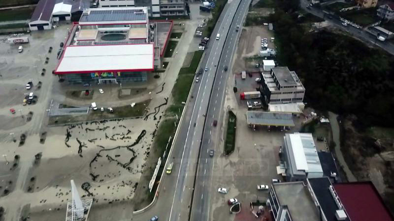 VIDEO/ Tirana nën ujë, pamje të filmuara me dron