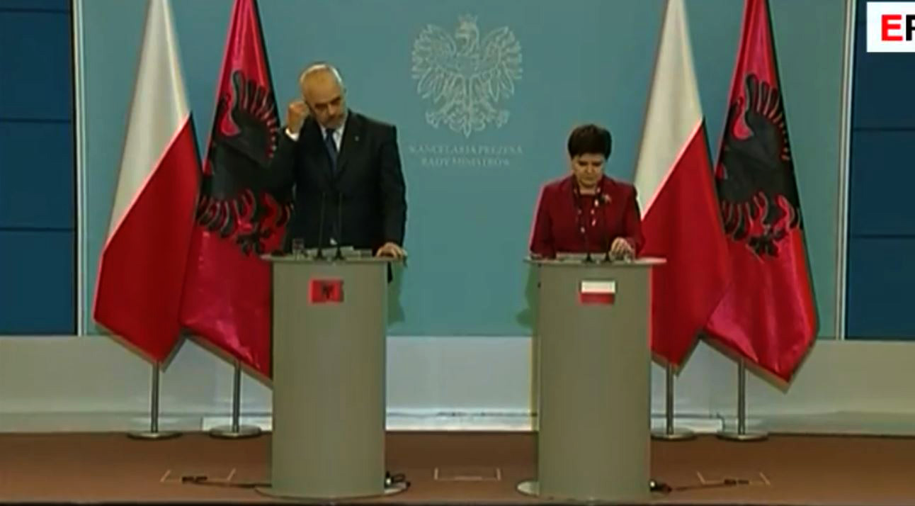 Rama nuk merr asnjë garanci por e ka bindjen e vetë se Polonia do mbështesë çeljen negociatave