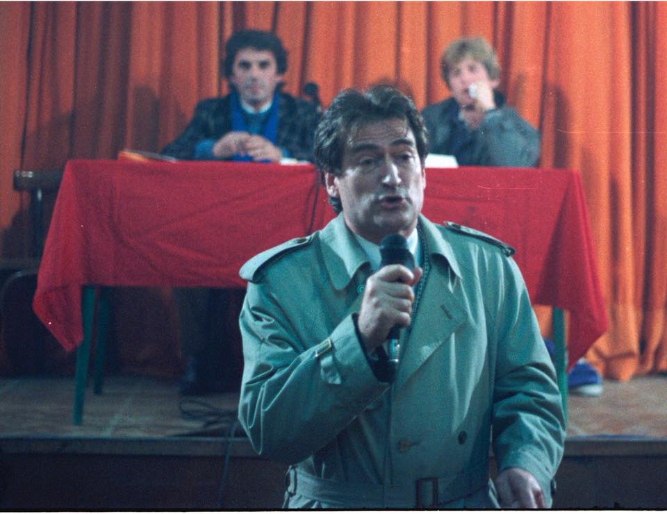 FOTO LAJM/ Sali Berisha kujton konferencën e parë për shtyp