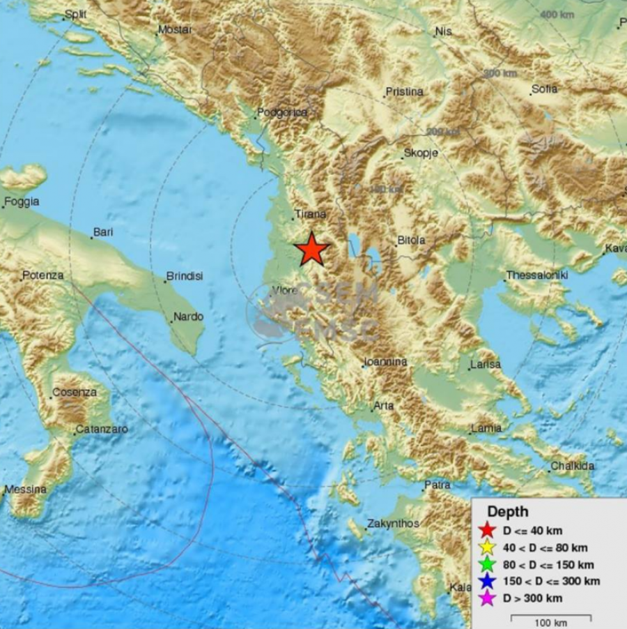 HARTA/ A e ndjeu kush? … Një tërmet ra në Tiranë pas mesnate