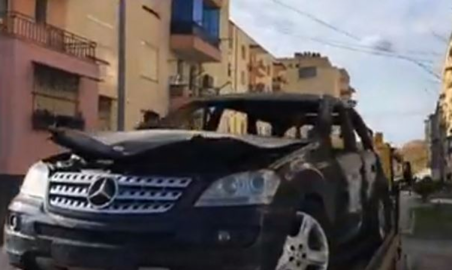 Atentati ndaj Çapjave vendos Elbasanin sërish ‘nën shtetrrethim’, ja Benz-i i djegur
