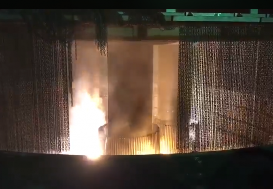 VIDEO/ Në Burrel ndizet furra e re e Uzinës së Ferrokromit, ja pamjet