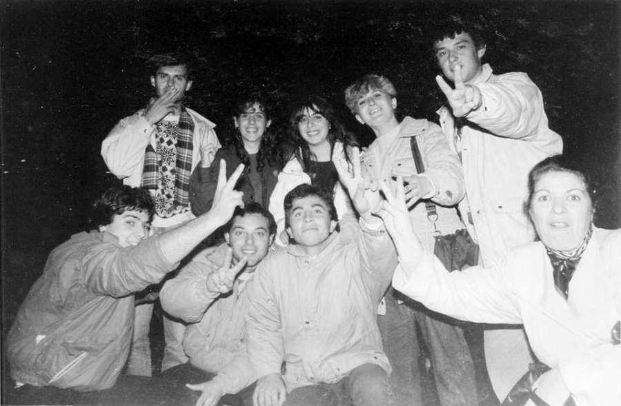 FOTO LAJM/ Kujtimet e 8 dhjetorit 1990, Ben Blushi: U nisëm shumë, nuk kemi…