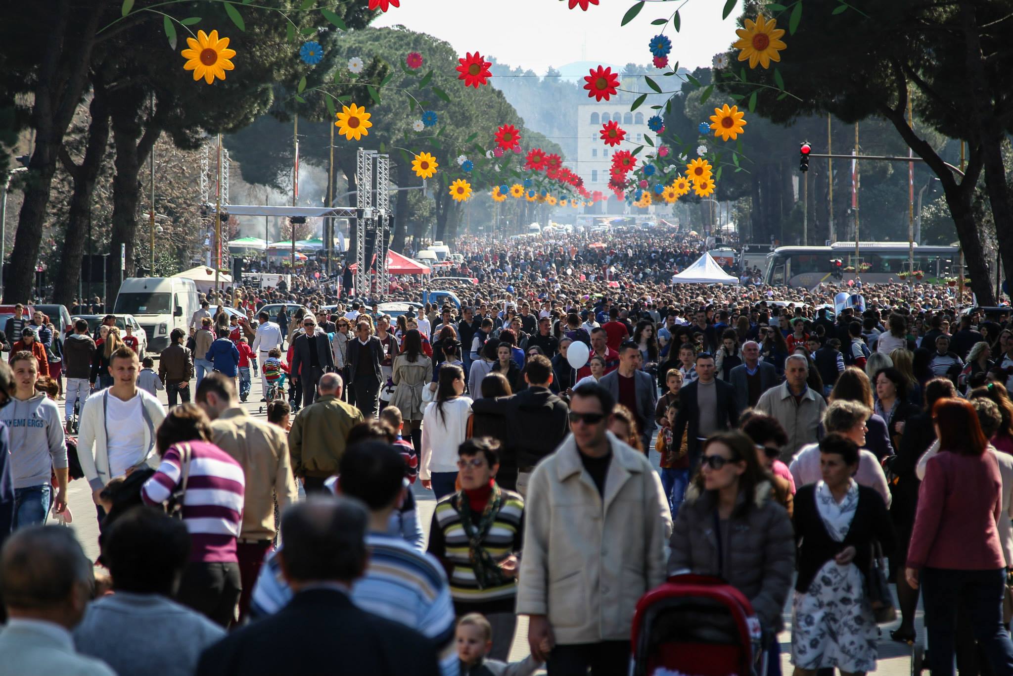 FOTO/ Projeksioni i OKB, viti 2050 e gjen Shqipërinë me 86.5% të popullsisë në qytet