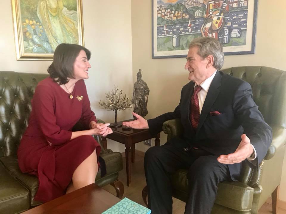 FOTO/ Berisha takim me ish-presidenten Jahjaga: Diskutuam për integrimin dhe njohjet e Kosovës