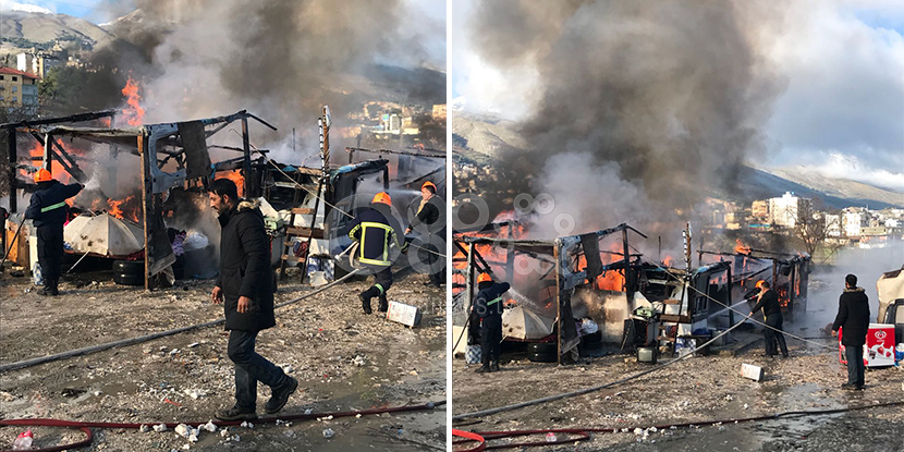 VIDEO/ Gjirokastër, zjarri shkrumbon barakat rome
