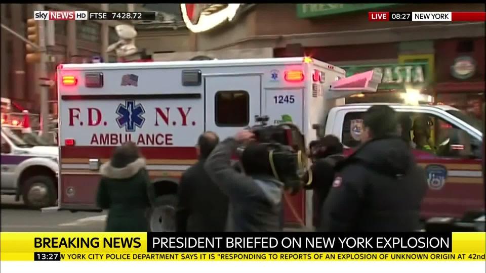 FOTO/ Shpërthimi në New York, ka disa të plagosur, policia ndalon të dyshuarin për ngjarjen