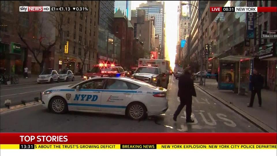 FOTO/ Shpërthimi në New York, ka disa të plagosur, policia ndalon të dyshuarin për ngjarjen