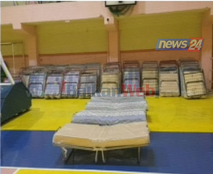 Pallati i Sportit në Vlorë përgatit shtretërit