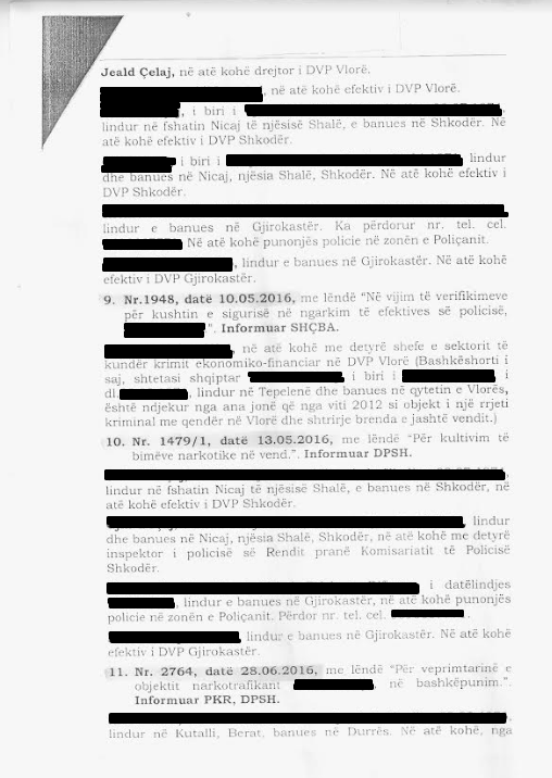 SHISH 50 RAPORTE/ Ku punonin 127 policët e biznesit të drogës