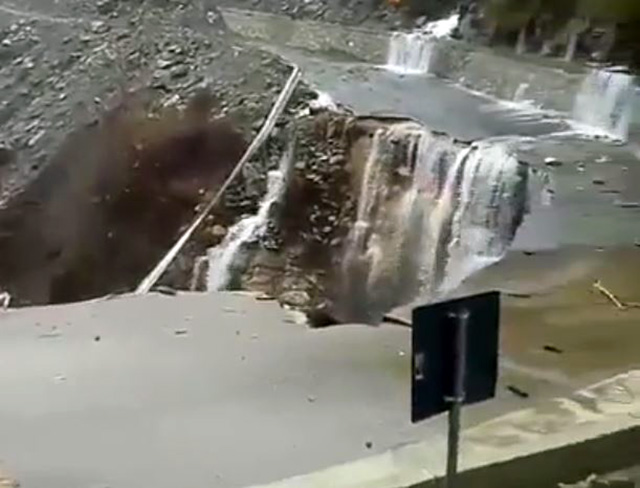 VIDEO/ Shembet ura në rrugën Krujë – Qaf Shtamë