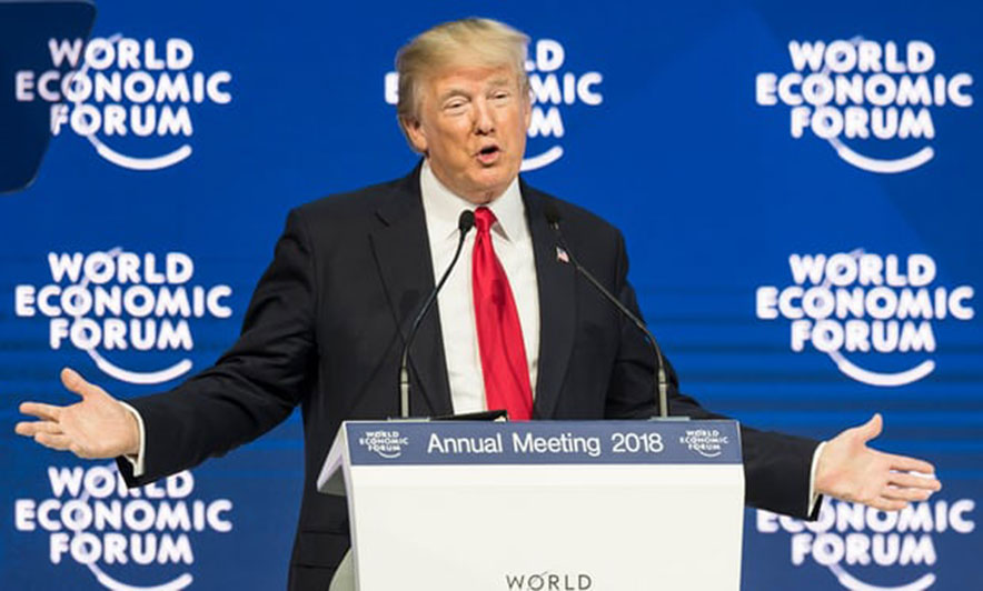 Trump, nga Davosi: “Amerika e para” s’do të thotë Amerika “vetëm”