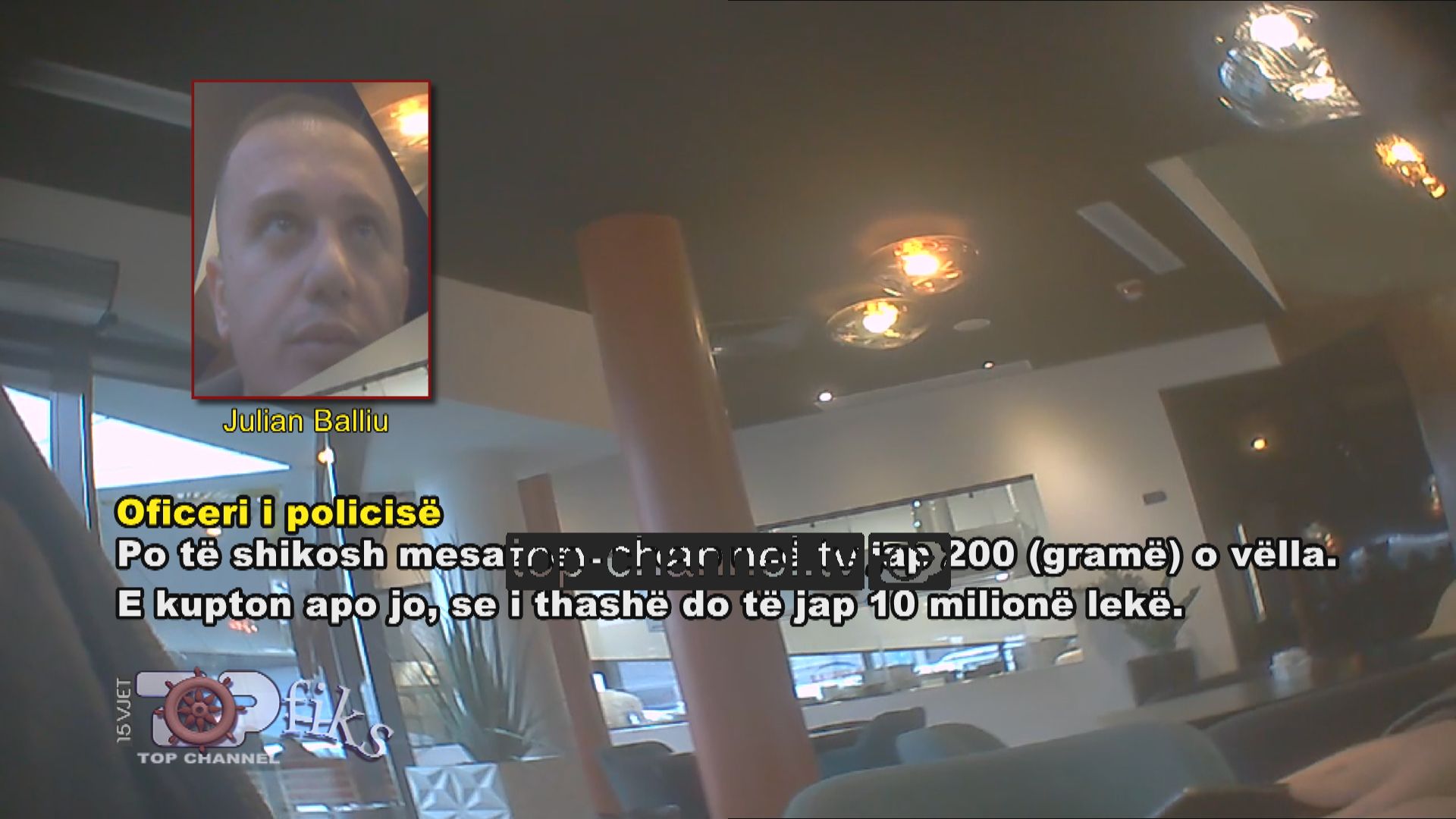 FIKS FARE/Oficeri i policisë, pazare për të trafikuar 200 gr kokainë