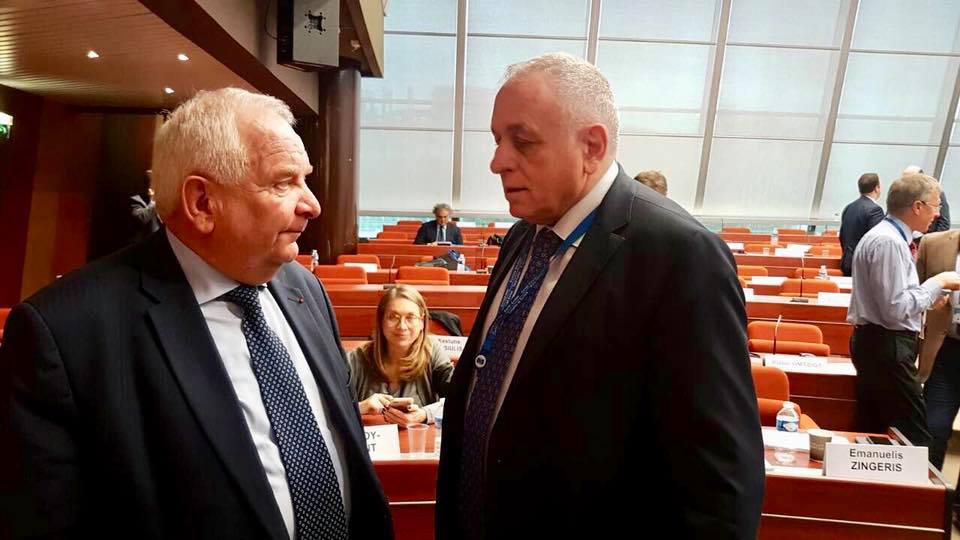 FOTO/ Shehu takon Daul: Rreziqet e mëdha qëndrojnë para demokracisë në Shqipëri nga instalimi i diktaturës së krimit