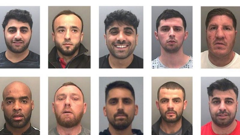 FOTO/ Trafikantët shqiptarë ngopin Uellsin me kokainë, gjykata britanike i dënon me 116 vite burg