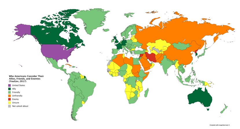 HARTA/ Amerikanët ne “i kemi xhan”, po ata si na konsiderojnë ne