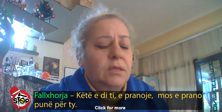 VIDEO/ Ja çfarë i thotë fallxhorja vajzës që “i ka rënë në kokë” për Taulant Ballën