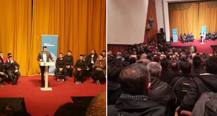 Basha në Lushnjë, entuziasmon qytetarët për protestën