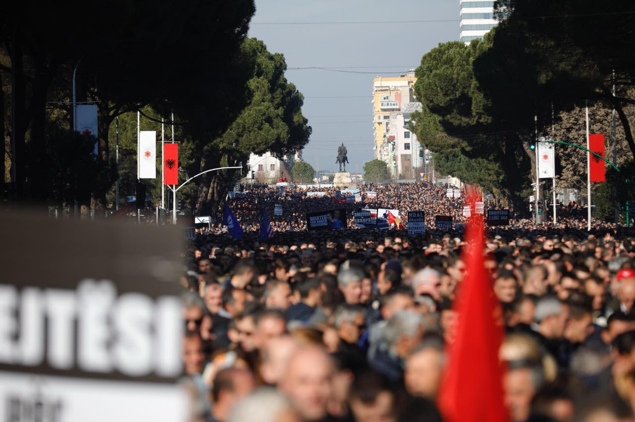 Ja si e transmetoi Euronews protestën e sotme të opozitës